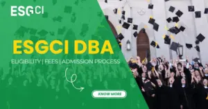 ESGCI DBA for Indian Students