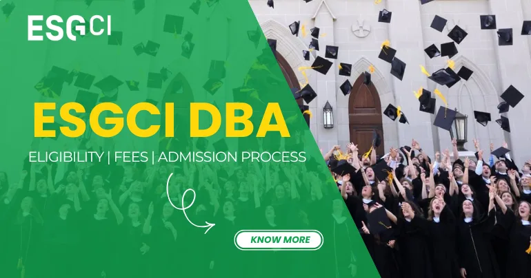 ESGCI DBA for Indian Students