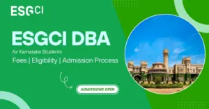 ESGCI DBA Program