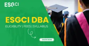ESGCI DBA Program
