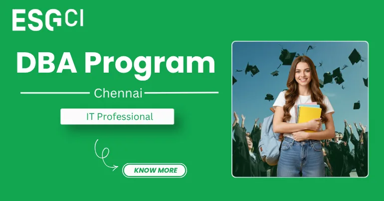 ESGCI DBA Program in Chennai for IT Professionals