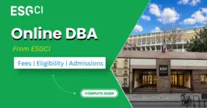 ESGCI DBA Program