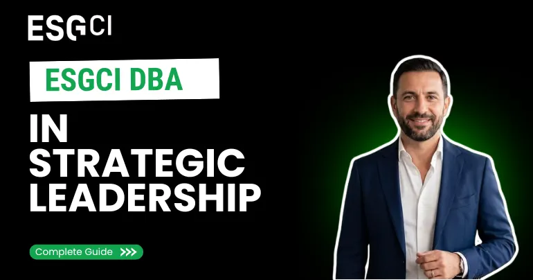 ESGCI DBA in Strategic Leadership (2026)