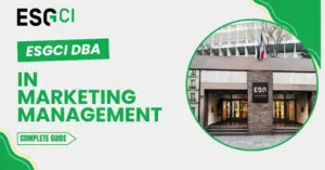 ESGCI DBA in Marketing Management