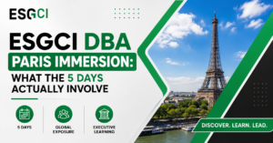 ESGCI DBA Paris Immersion