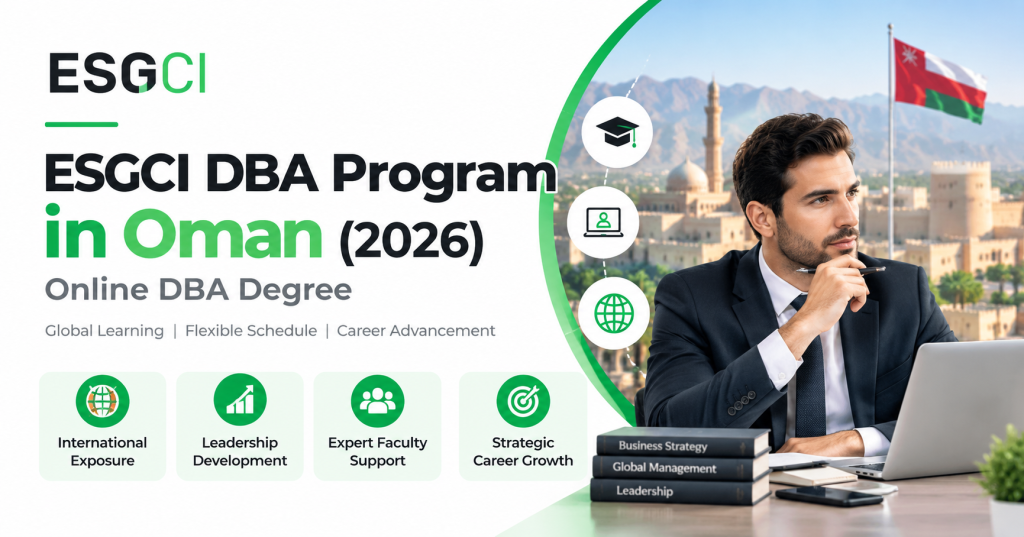 ESGCI DBA Programme in Oman