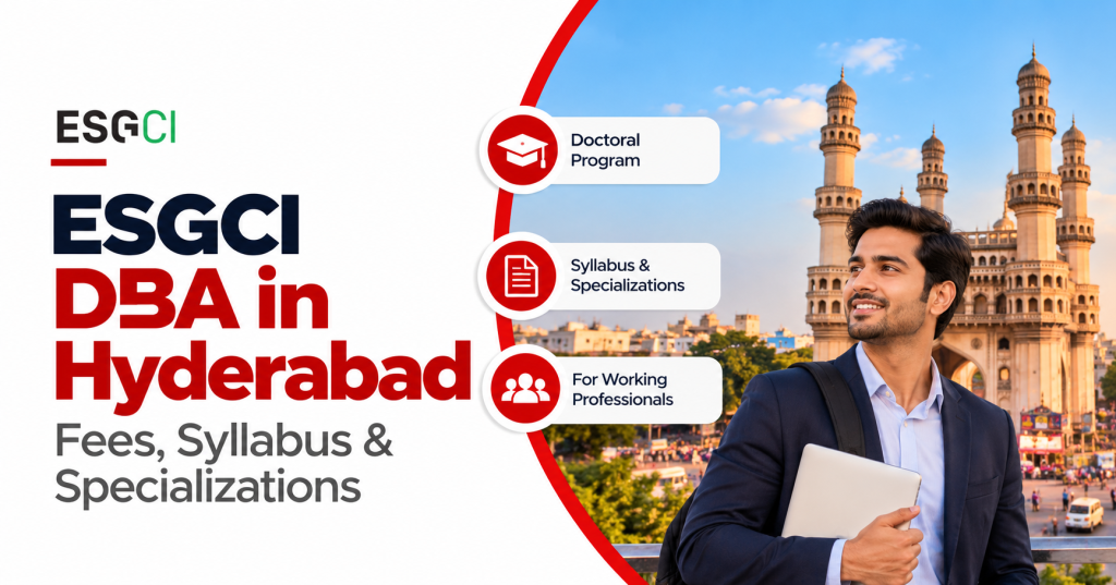 ESGCI DBA in Hyderabad